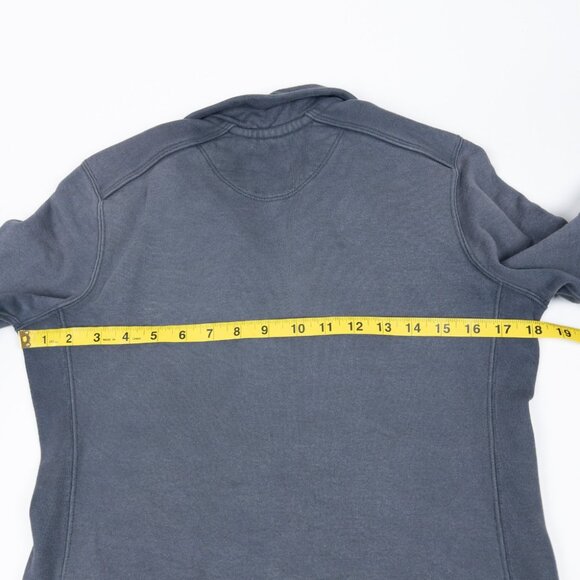 American Giant Sweatshirt Womens Small Full Zip Heavyweight Jacket Gray Made USA - Picture 13 of 14